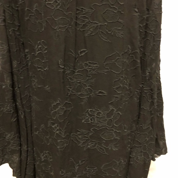 Altar’d State Black Boho Tunic Lacy Small NWT - Picture 4 of 8